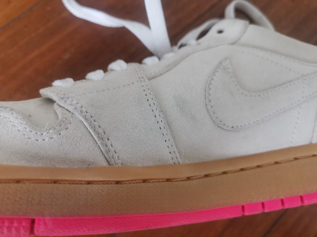 air jordan 1 low gum hyper pink