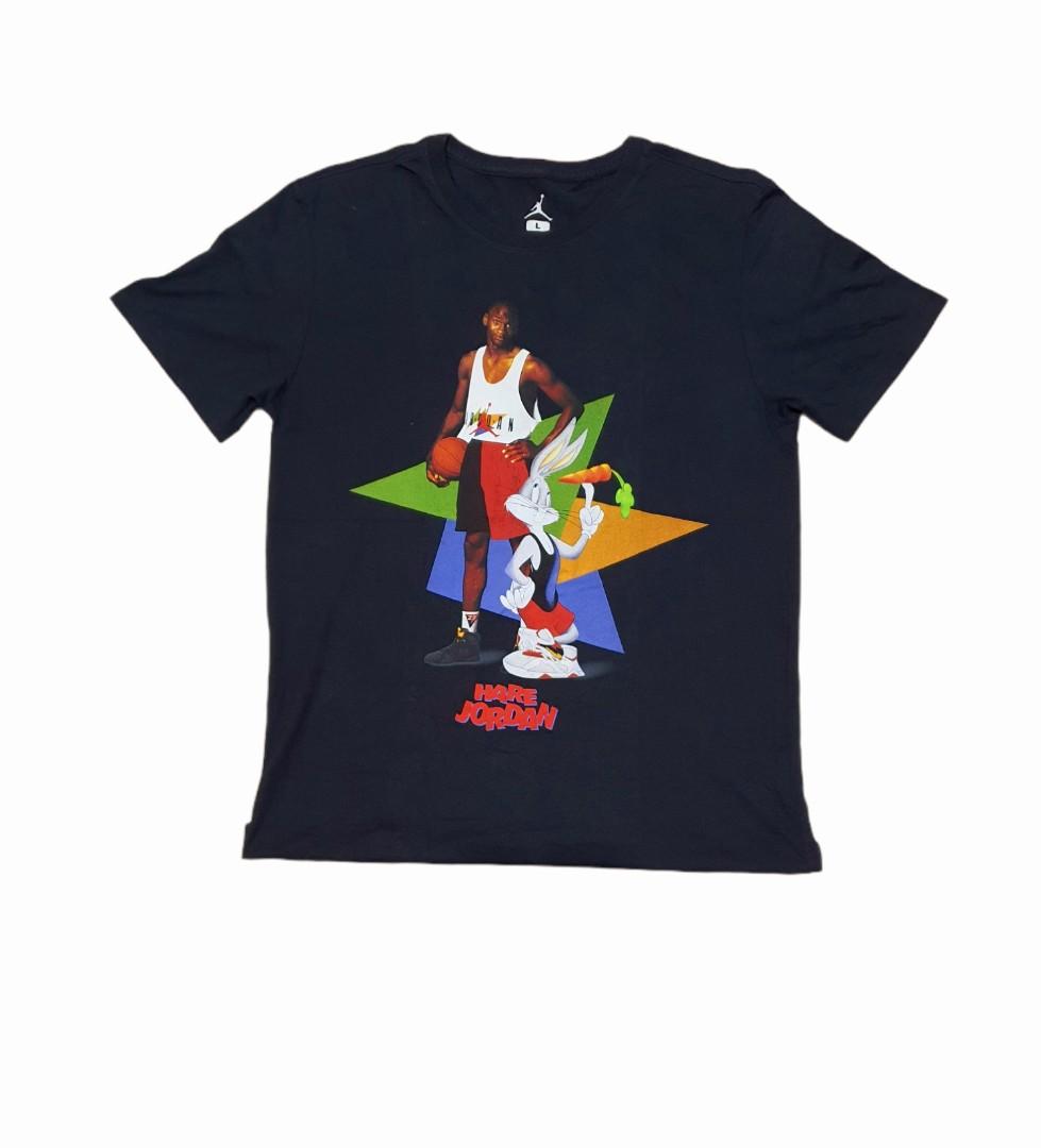 Molestia Patria Verter Jordan Space Jam Shirt (19x26 dimensions), Men's Fashion, Tops & Sets,  Tshirts & Polo Shirts on Carousell
