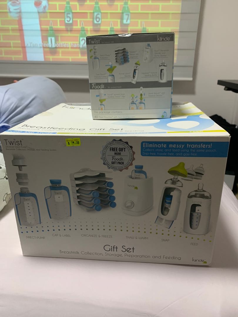 Kiinde breastfeeding gift set, Babies & Kids, Nursing & Feeding