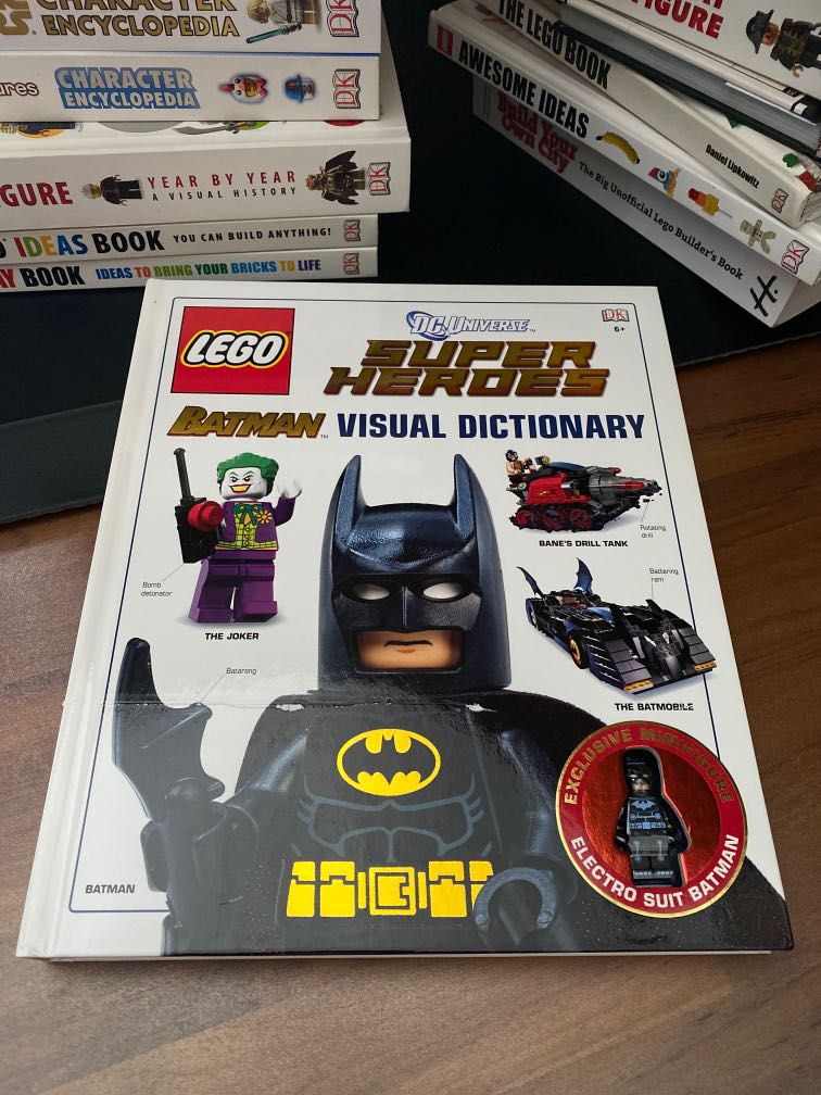 Lego Batman Visual Dictionary Hobbies Toys Books Magazines Children s Books on Carousell