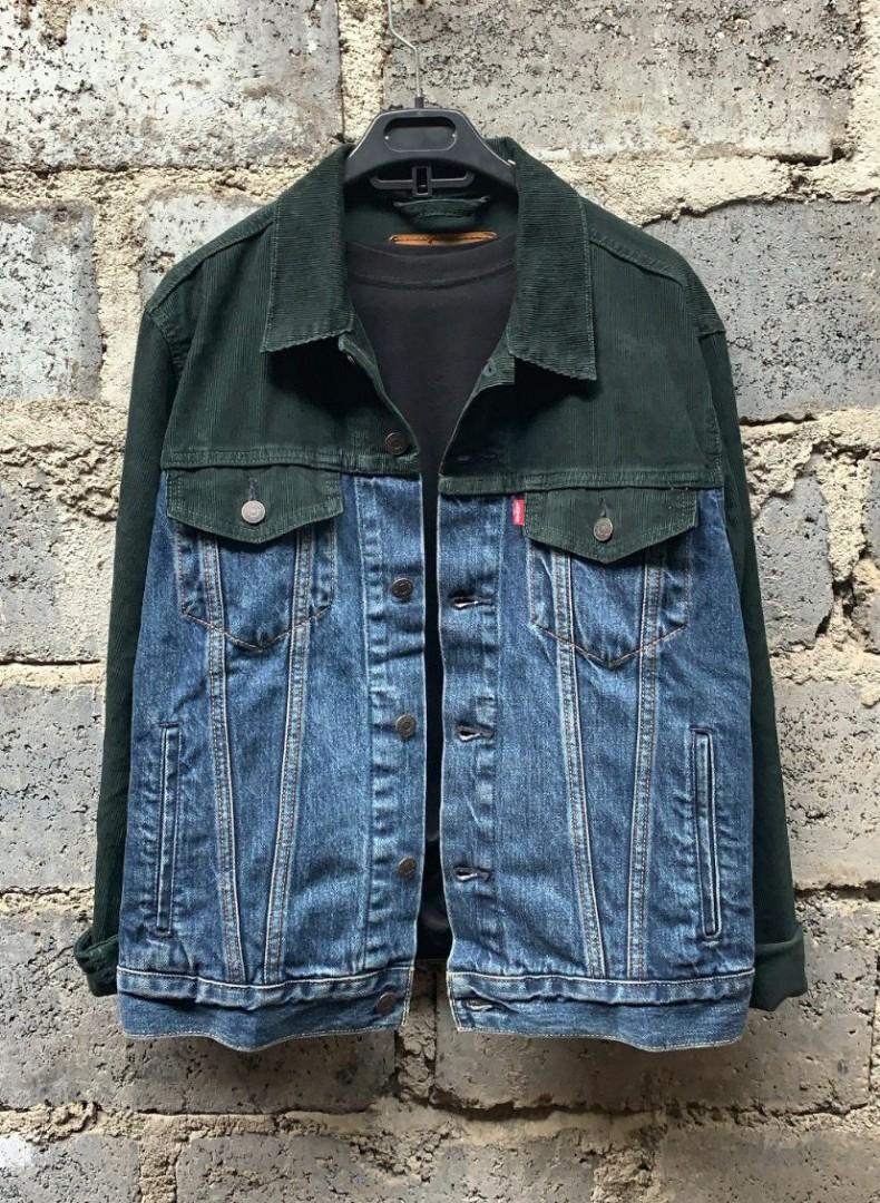Levi's trucker corduroy cheap