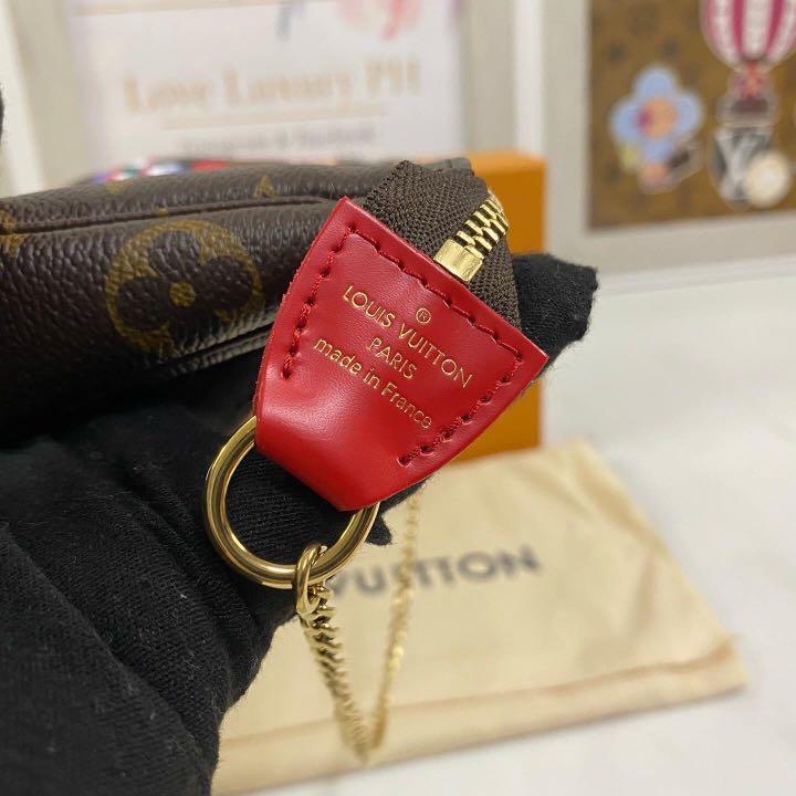 Louis Vuitton Mini Pochette Accessoires Limited Edition Vivienne at the Fun  Fair in Monogram - SOLD
