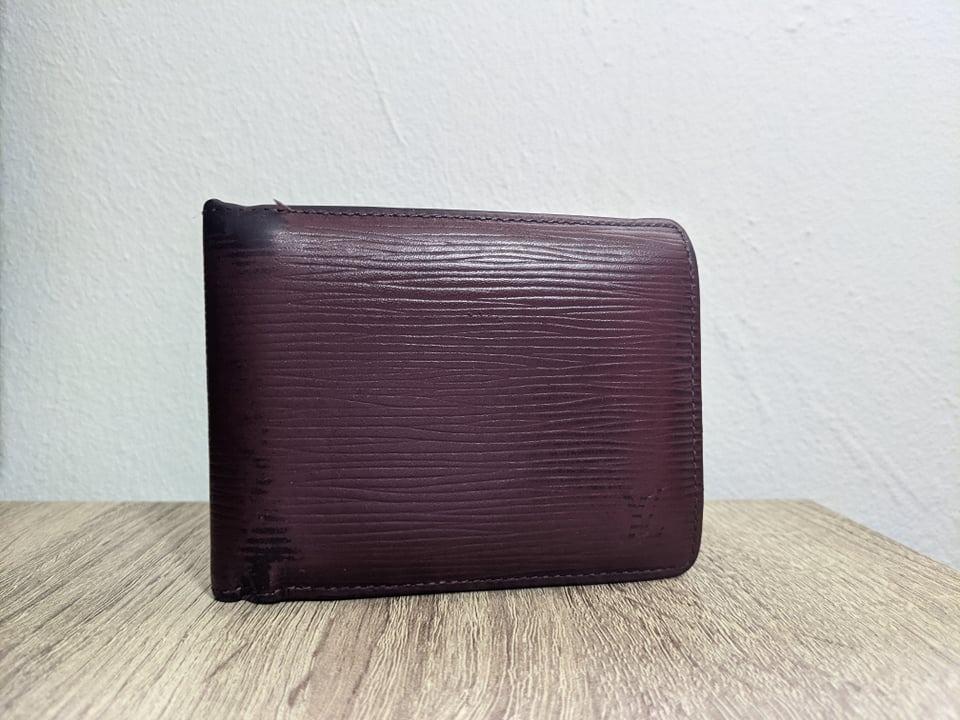 Louis Vuitton Brazza Wallet Monogram Macassar Brown/Purple