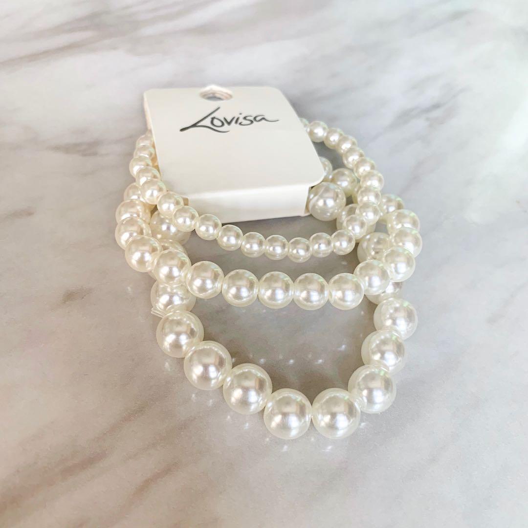 Pearl bracelet lovisa
