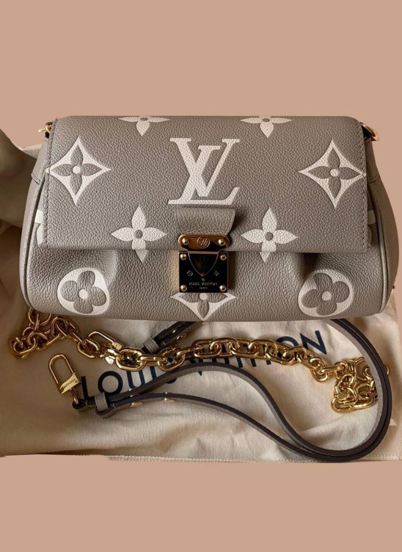 Louis Vuitton - Favourite Bag - Tourterelle / Crème - Monogram Leather - Women - Luxury