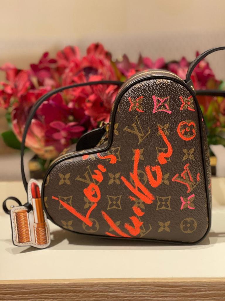 LV Heart Bag limeted 2021 sac coeur , Luxury, Bags & Wallets on