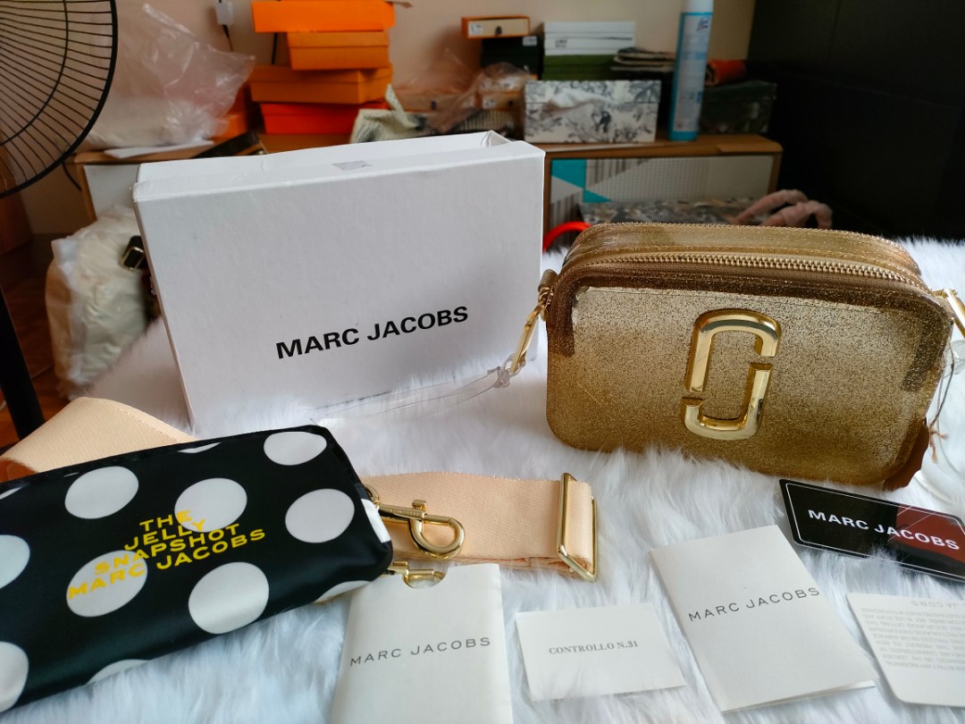 Marc Jacobs MJ Snapshot Jelly Small Camera Bag, Luxury, Bags