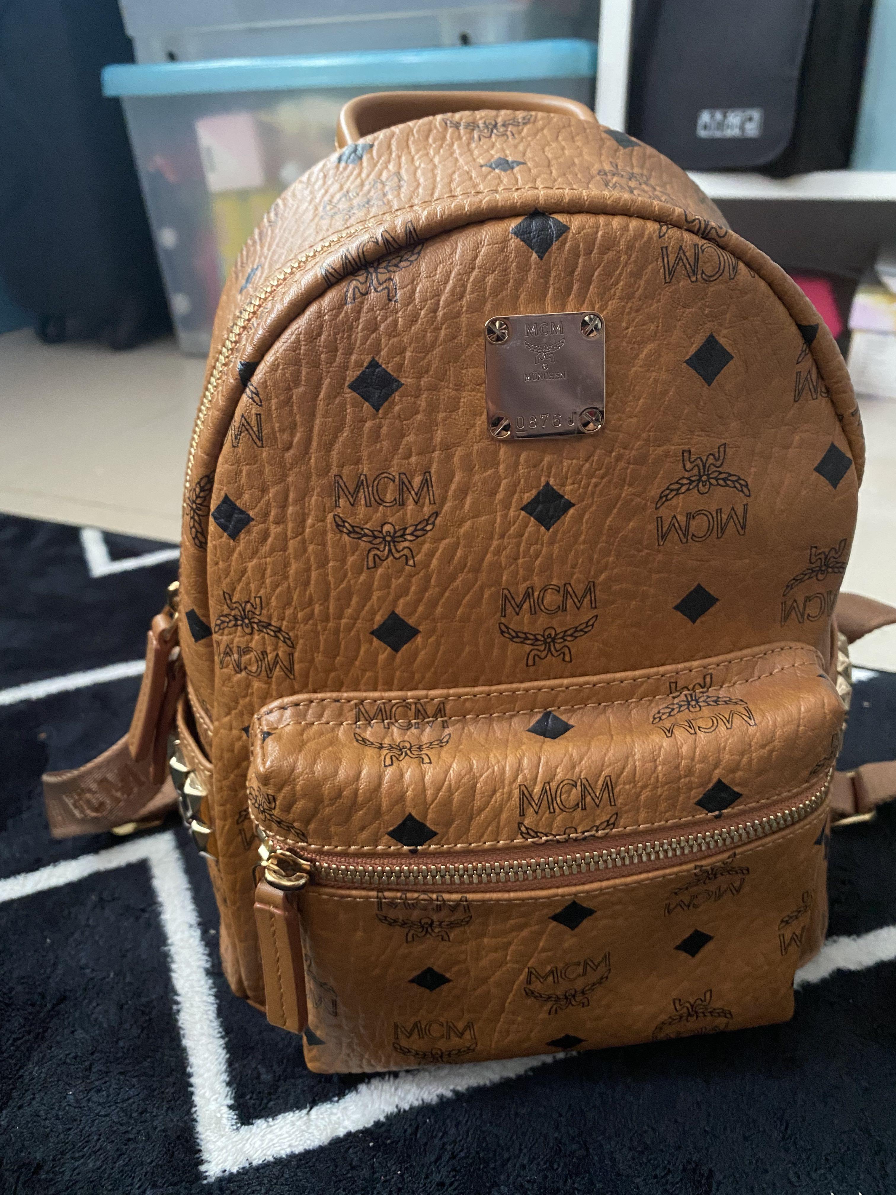 how to authenticate mcm backpack
