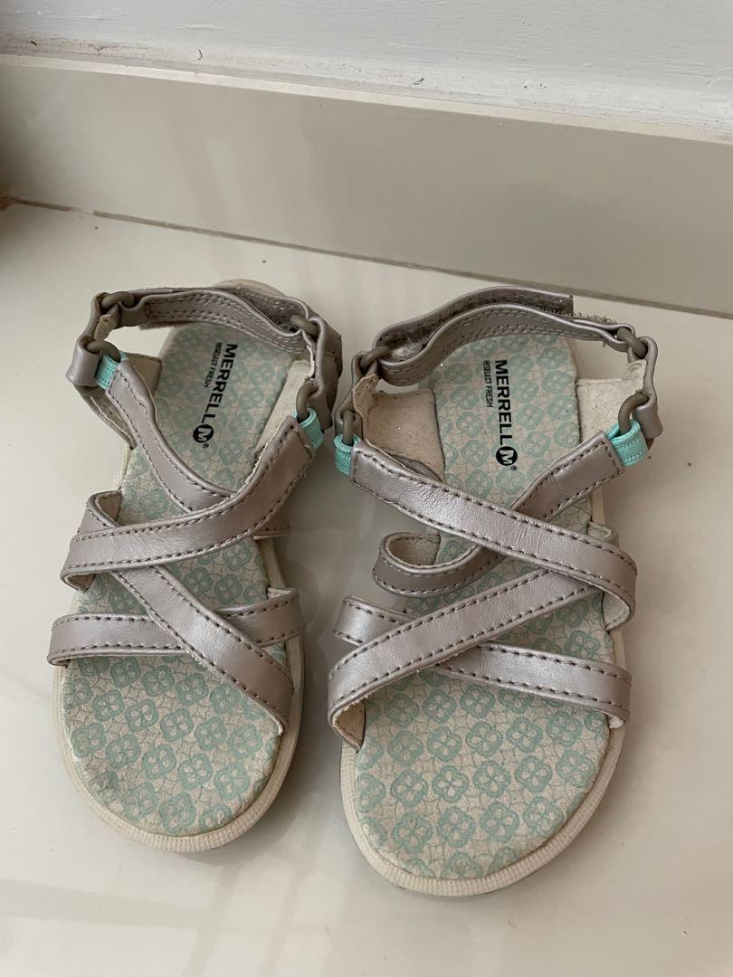 merrell girls sandals