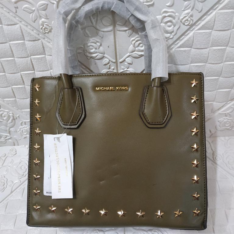 Michael kors mercer deals studded bag