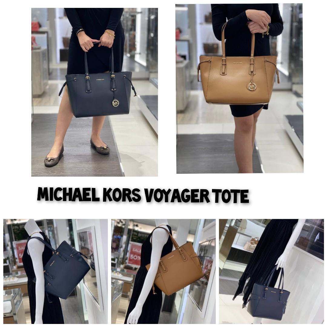 Ready Stock MY Michael Kors Voyager Tote in Navy RM549