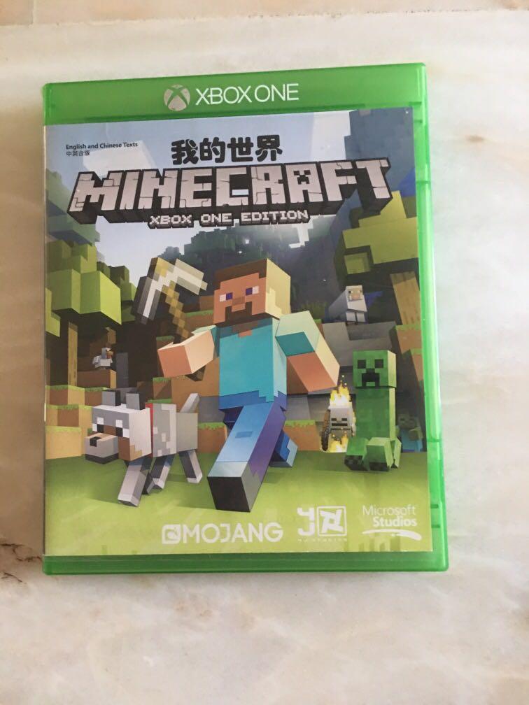 Xbox one minecraft sale disc