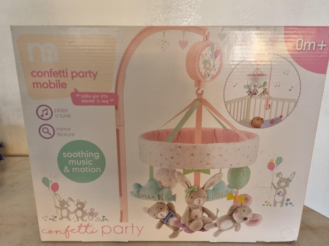 Mothercare confetti mobile clearance