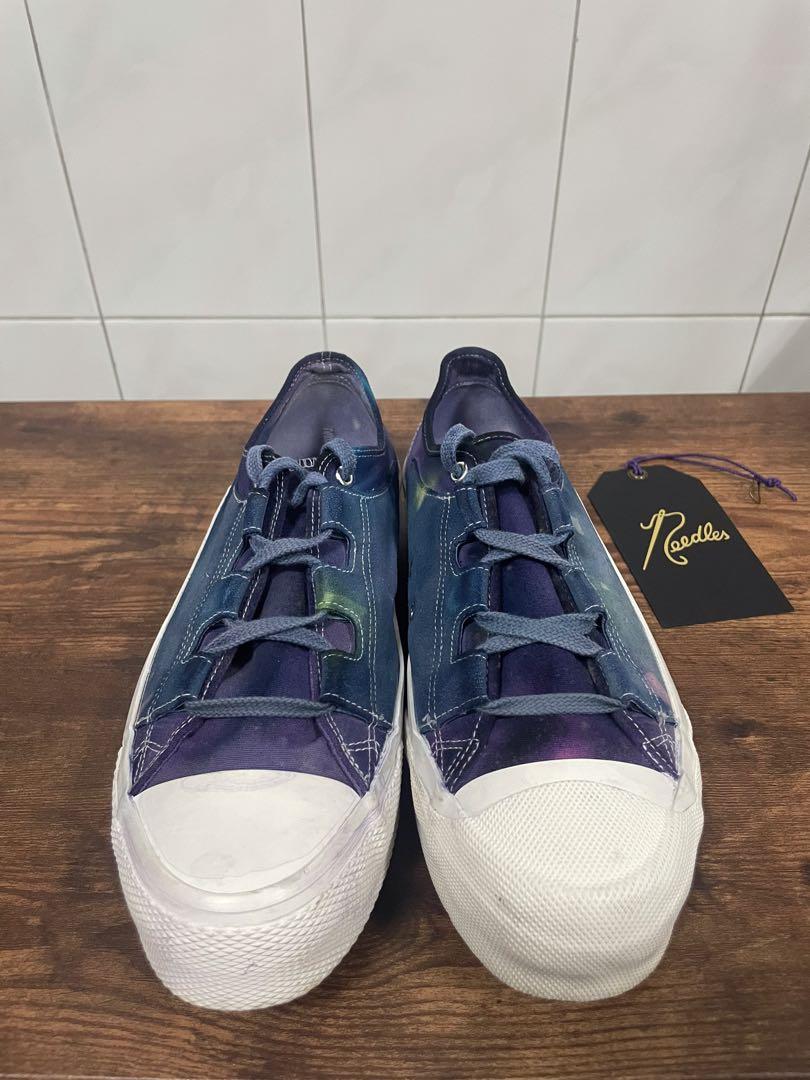 Needles Asymmetric Ghillie Sneaker 暈染, 他的時尚, 鞋, 運動鞋在