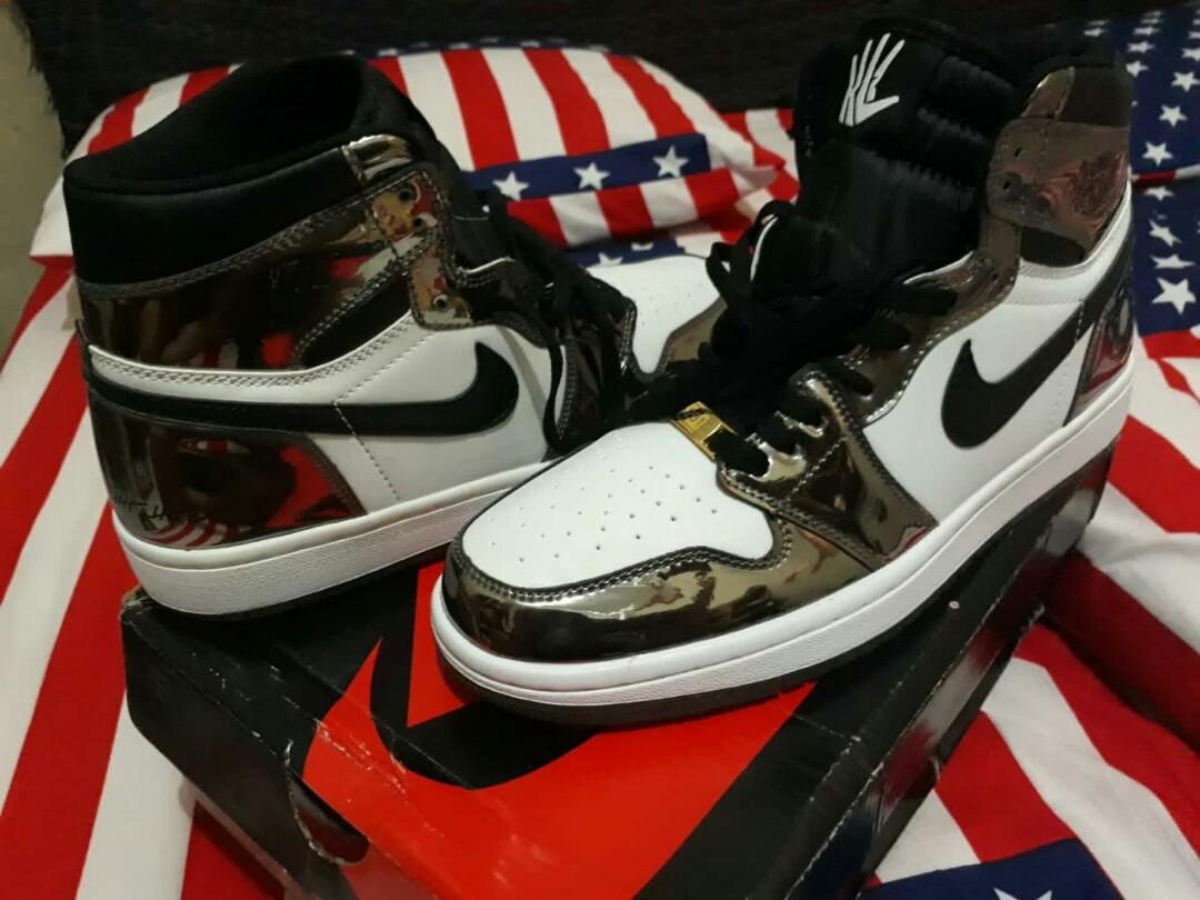 Nike air jordan 1 retro high x kawhi leonard size 42, Fesyen Pria, Sepatu ,  Sneakers di Carousell