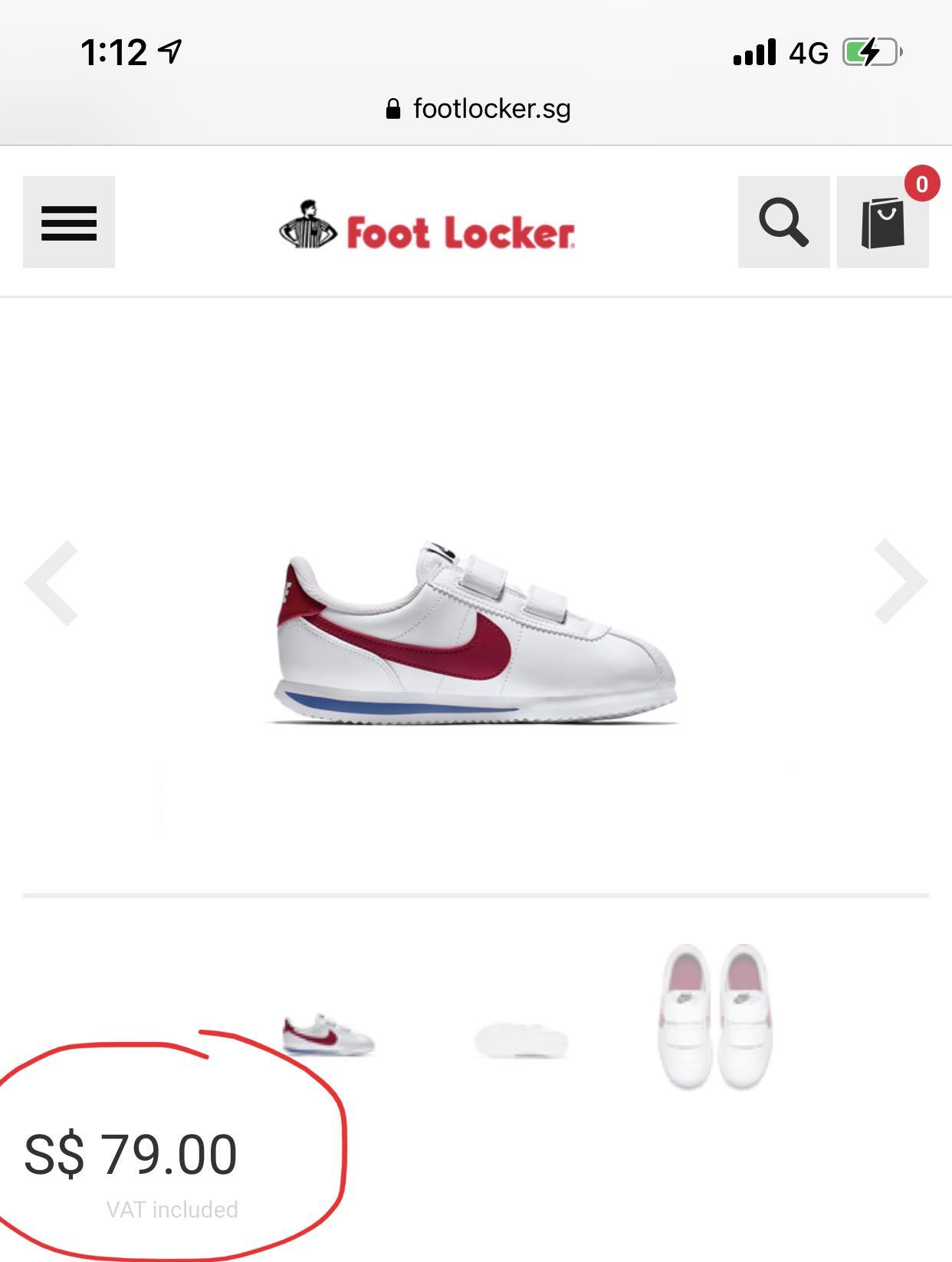 Nike Cortez Basic Shoes SL TDV Kids Children Sports Shoes