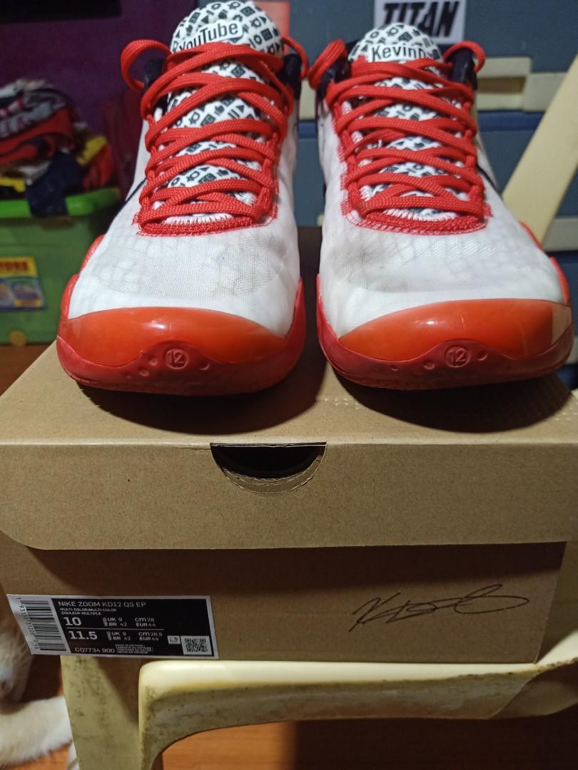 Nike KD 12 YouTube Men s Fashion Footwear Sneakers on Carousell