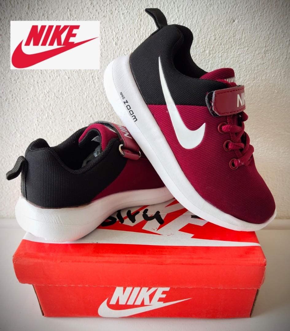 NIKE KIDS SHOES MAROON COLOR Babies Kids Babies Kids Fashion