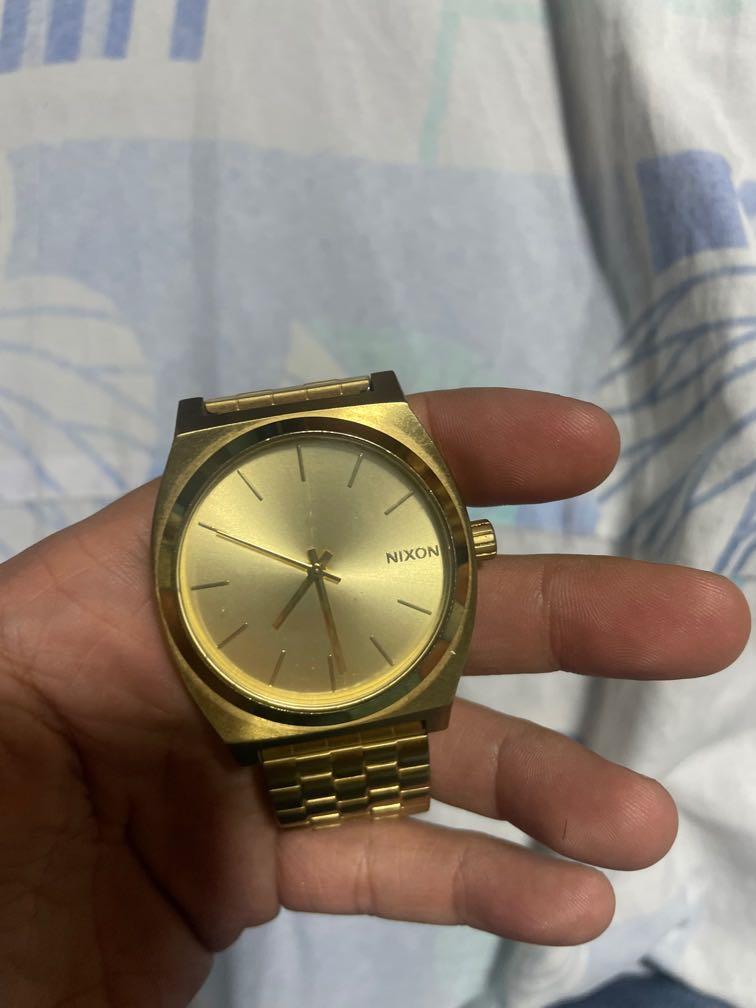 Gold watch cheap mens nixon