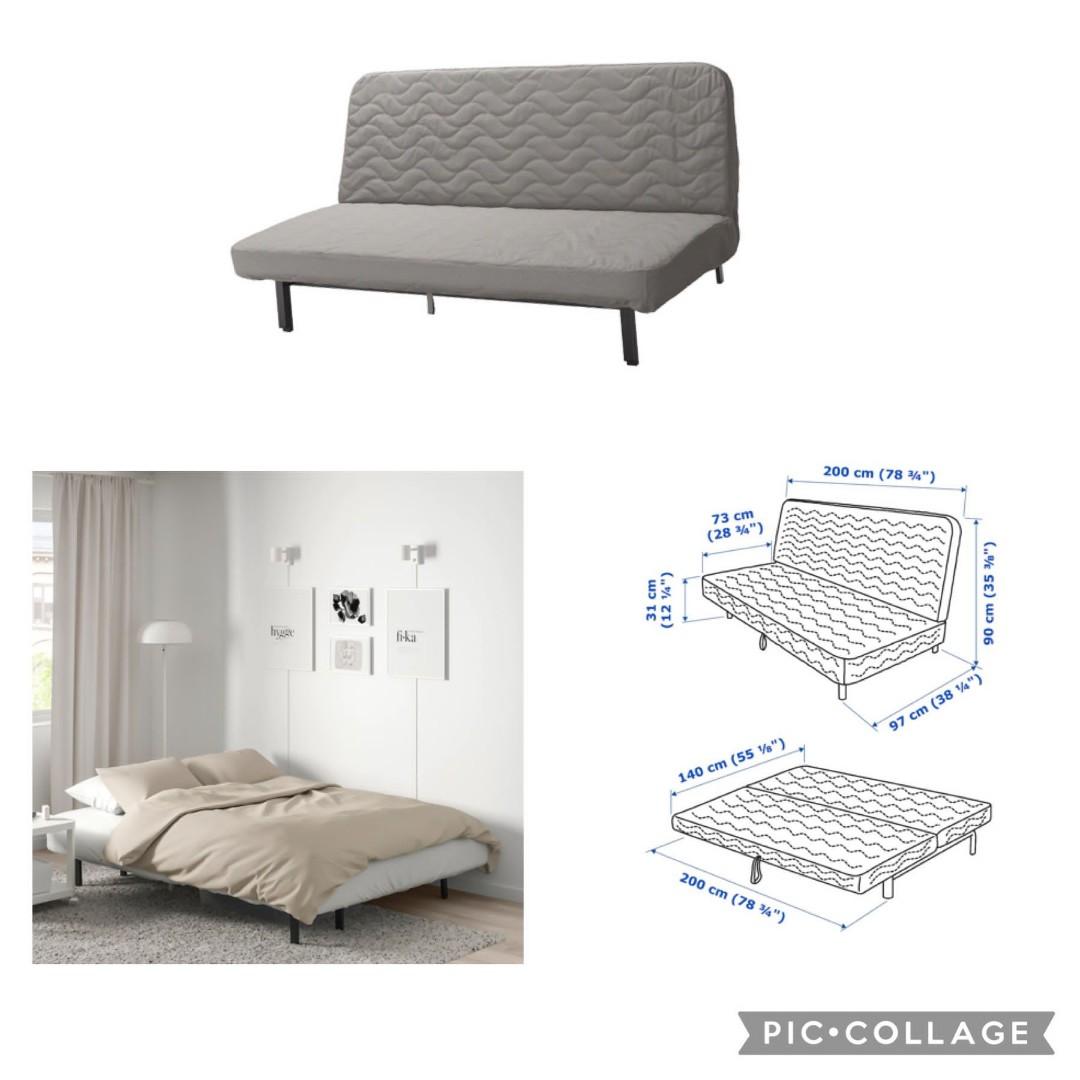 Nyhamn ikea sofa bed, Furniture & Home Living, Furniture, Sofas on