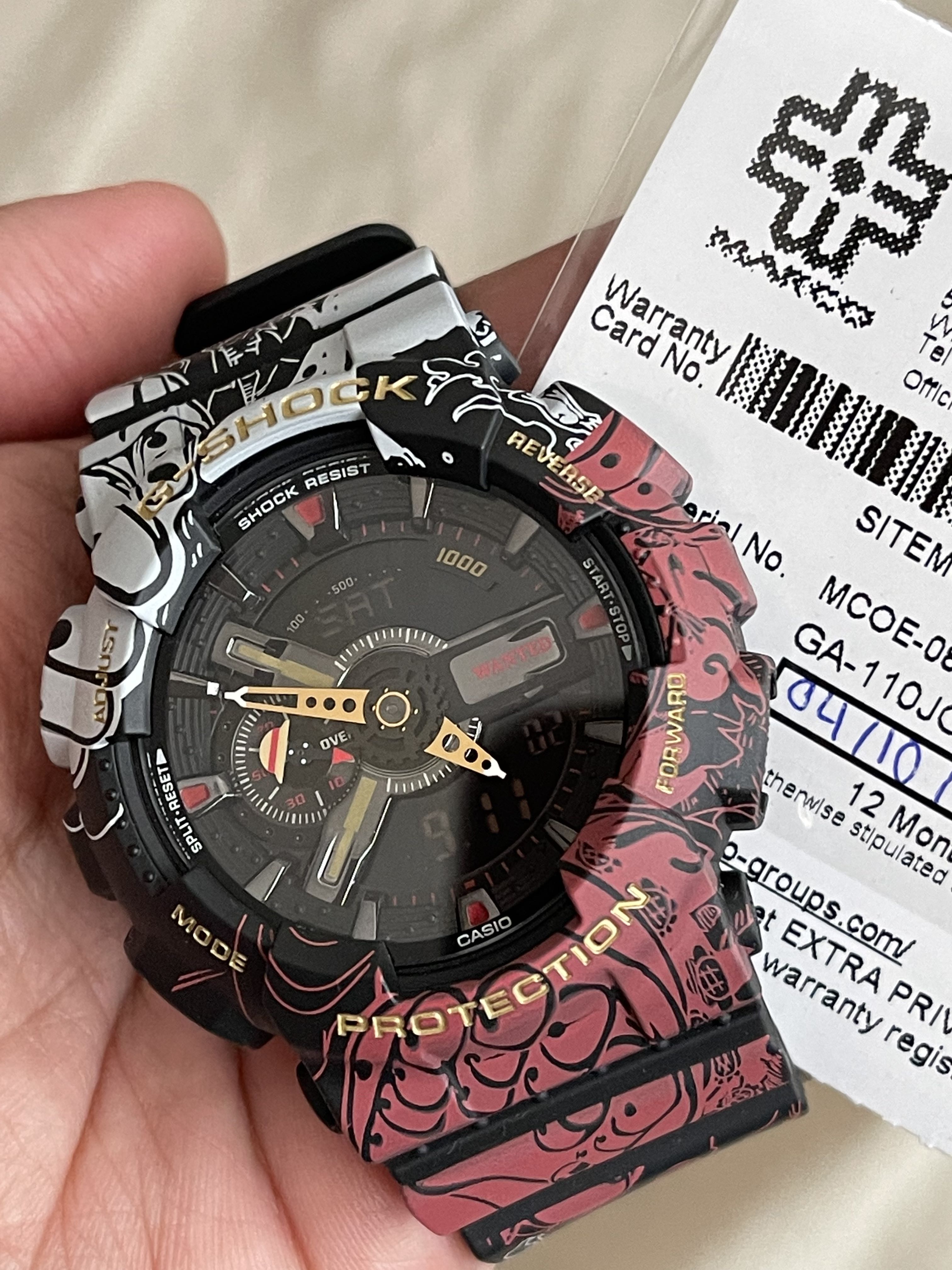 ONE PIECE G-SHOCK GA-110JOP-1A4