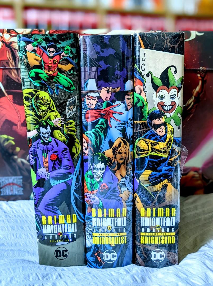 OOP - Batman Knightfall Omnibus - Trilogy - Hardcover - DC comics, Hobbies  & Toys, Books & Magazines, Comics & Manga on Carousell