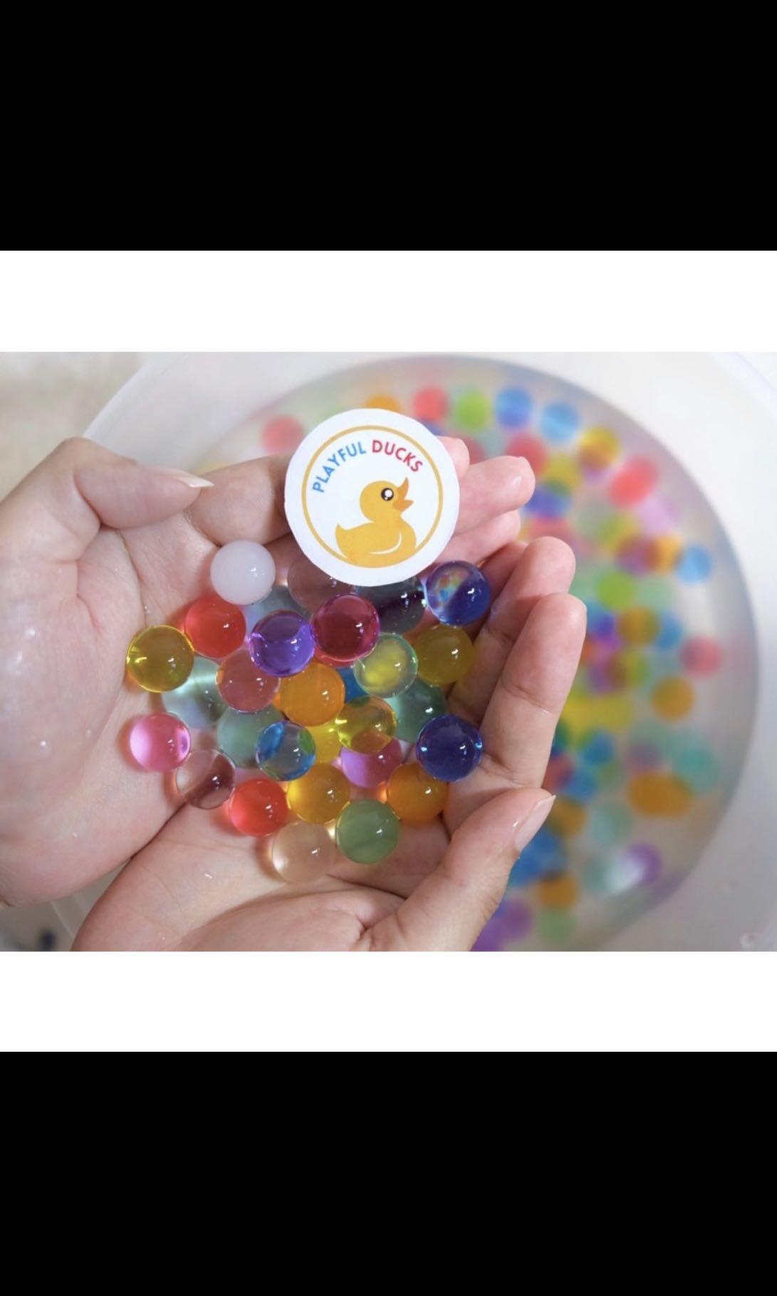 SG In Stock] 60mm Sensory Play Giant Water Beads / Water Babies / Orbeez /  Water Bead, Hobbies & Toys, Toys & Games on Carousell