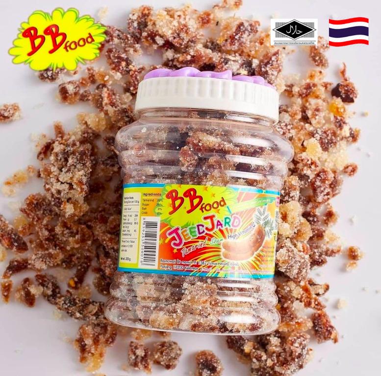 Original Asam Jawa Botol Bb Food Jeedjard Thailand 200g Food Drinks Local Delights Halal Snacks Desserts On Carousell