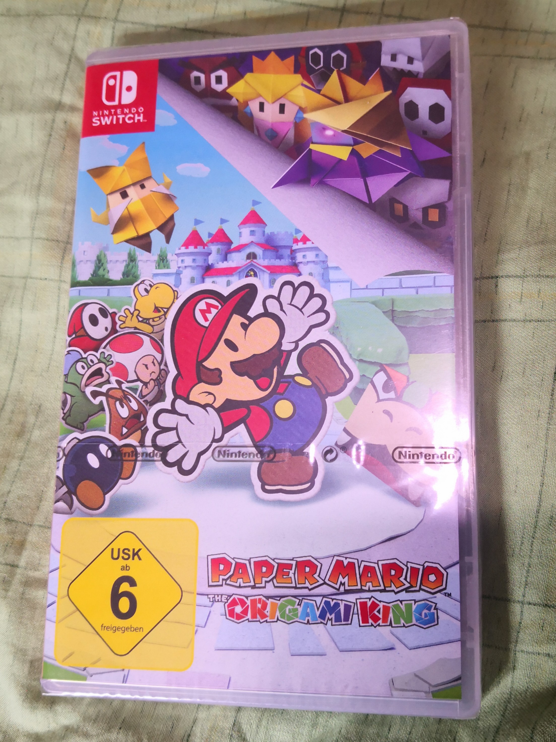 Brand New Paper Mario Origami King Nintendo Switch/Lite Mario Game