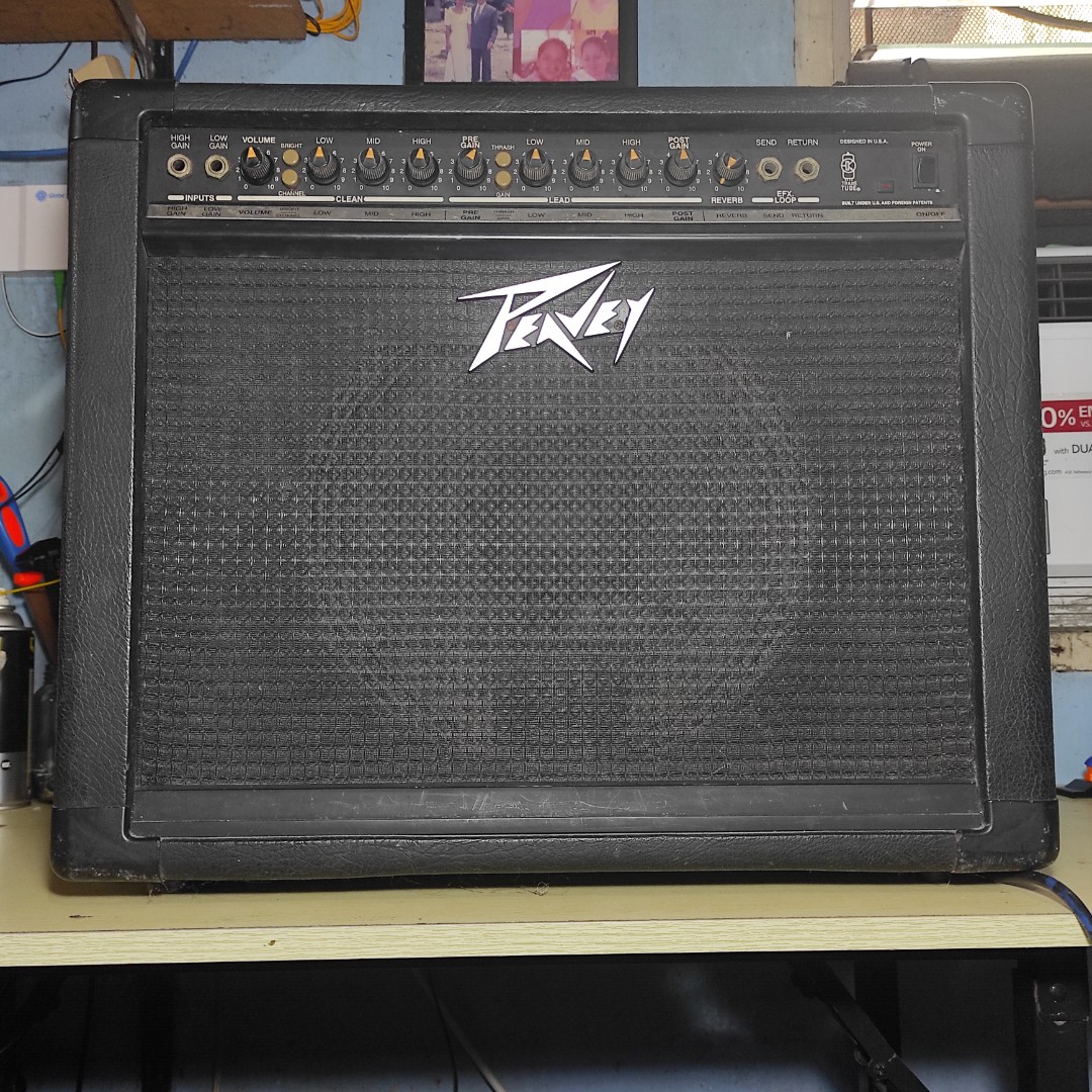 Peavey Studio Pro 112 (Silver Stripe) Guitar Amplifier, Hobbies & Toys,  Music & Media, Musical Instruments on Carousell