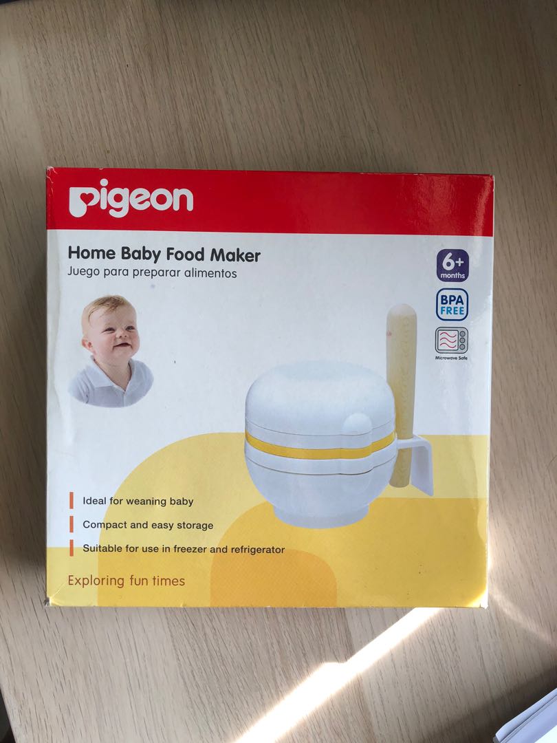 Pigeon Baby Food Maker Babies Kids Nursing Feeding Weaning Toddler Feeding On Carousell Pigeon Baby Food Maker Babies Kids Nursing Feeding Weaning Toddler Feeding On Carousell