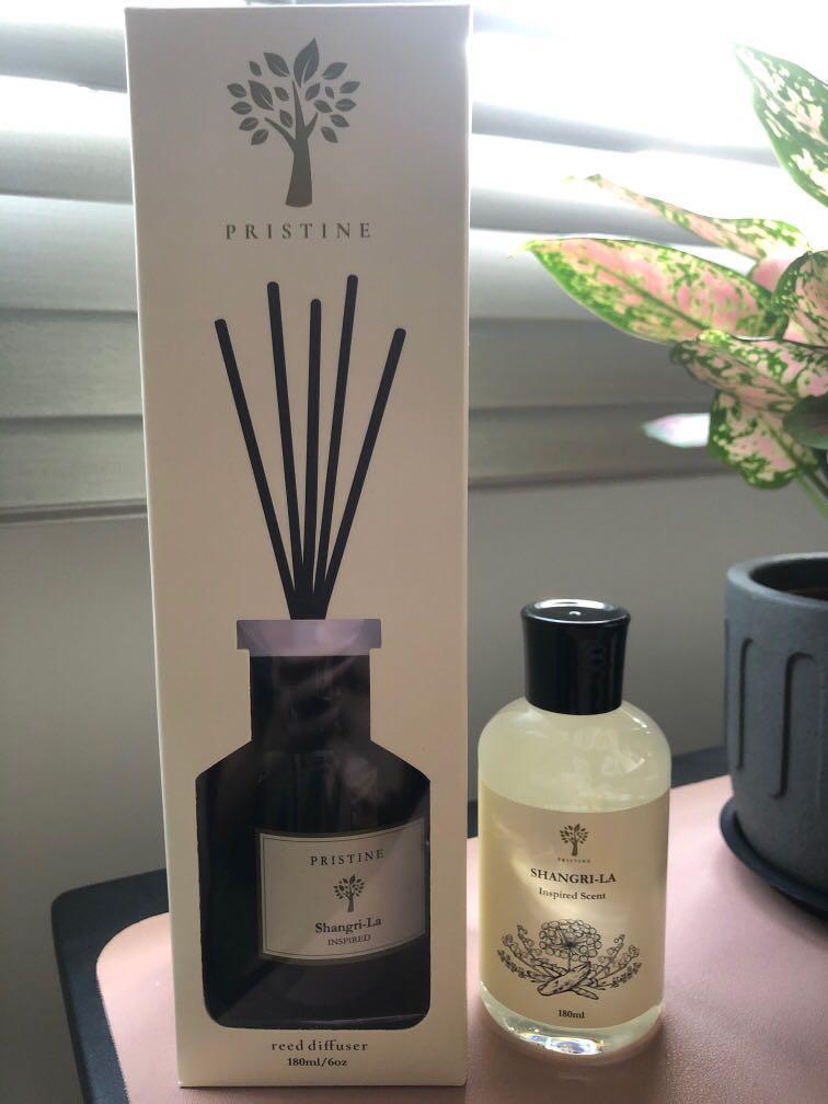 Pristine Reed Diffuser (Shangri-La scent), Beauty & Personal Care ...