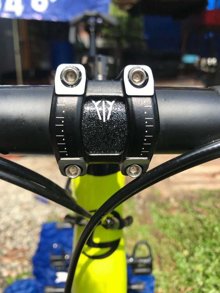 10 degree bike stem clearance