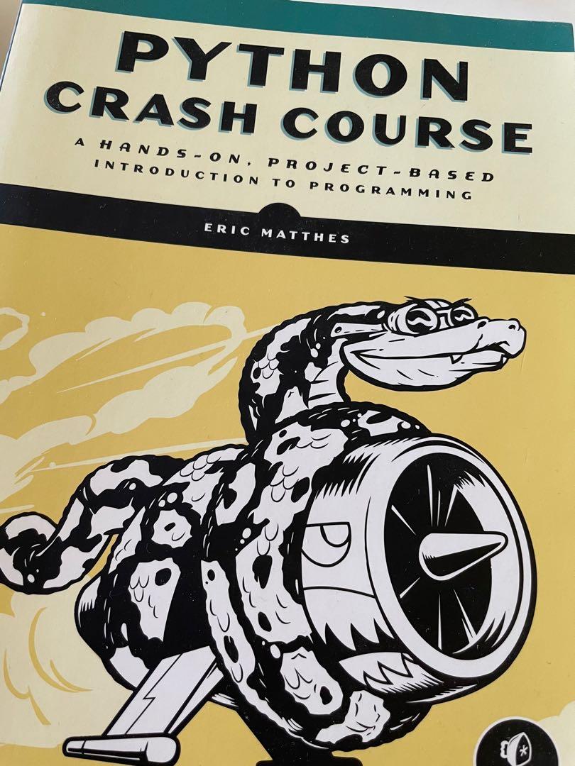 [Programming textbook] Python Crash Course - Eric Matthes, 興趣及遊戲, 書本 ...