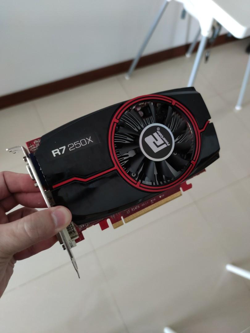 R7 250x clearance 1gb