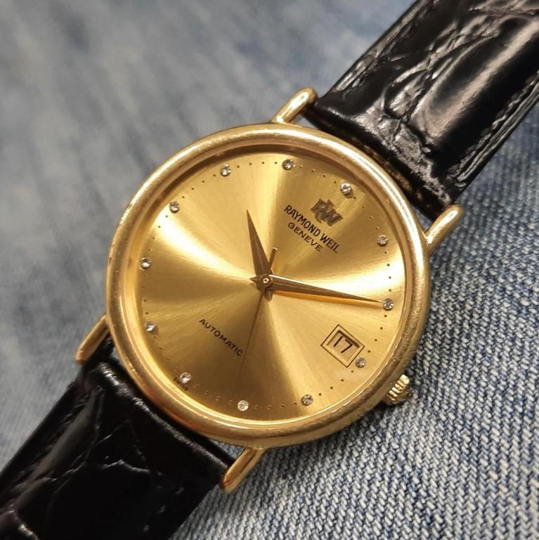 Raymond Weil Geneve 2810 Date Swiss Made Automatic Wristwatch