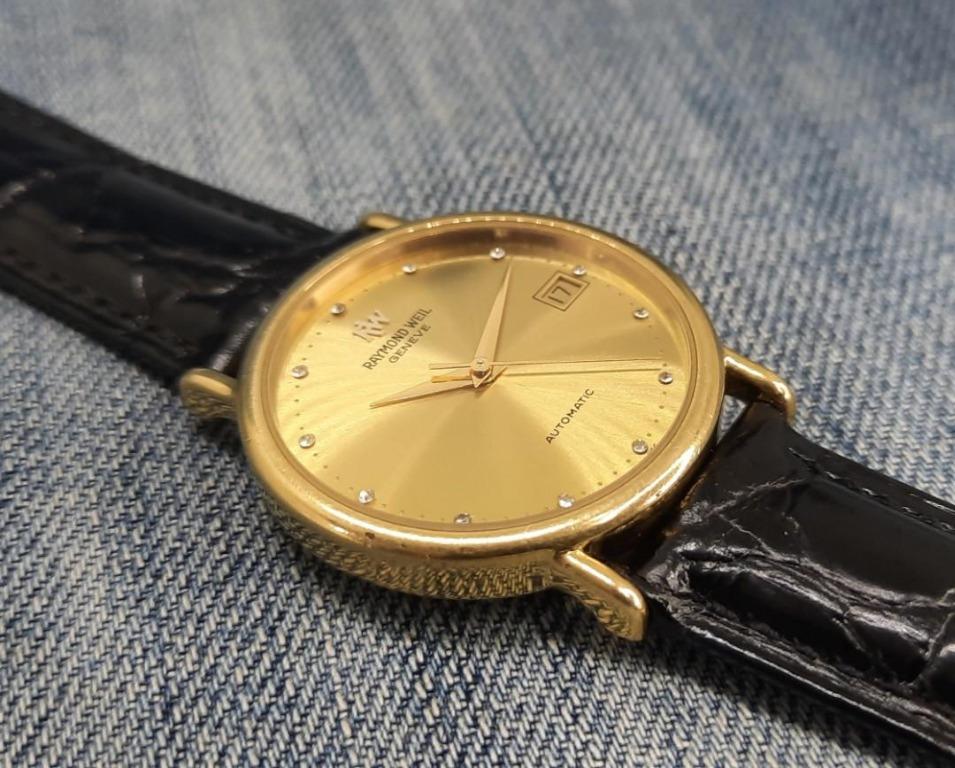 Raymond Weil Geneve 2810 Date Swiss Made Automatic Wristwatch