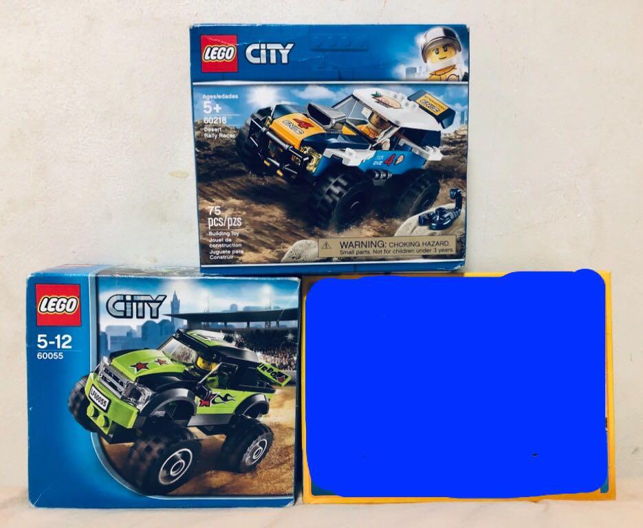 NEW & SEALED Lego City 60218 Desert Rally Racer 75 Piece Set Ages 5 Years 