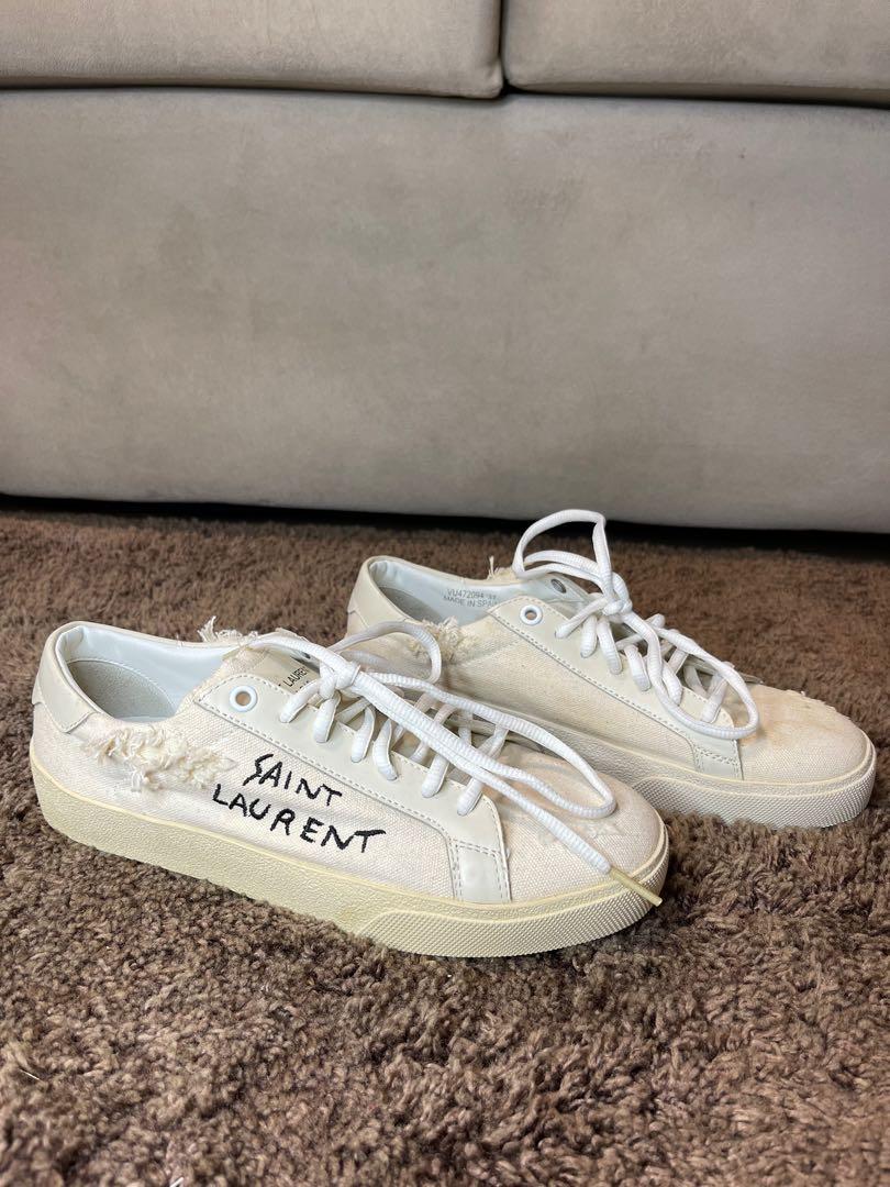 Saint laurent court classic distressed new arrivals