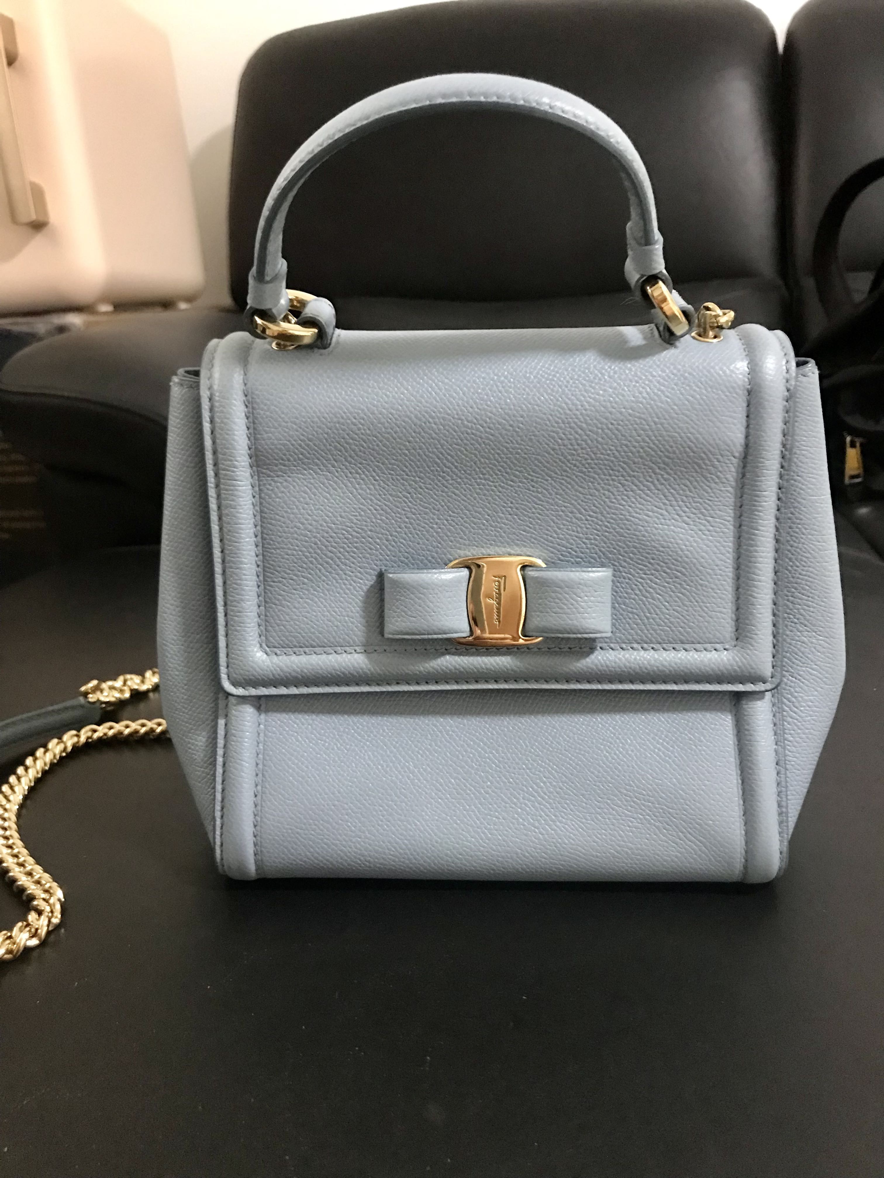 SALVATORE FERRAGAMO Carrie Top Handle Bag Shoulder Bag Women s