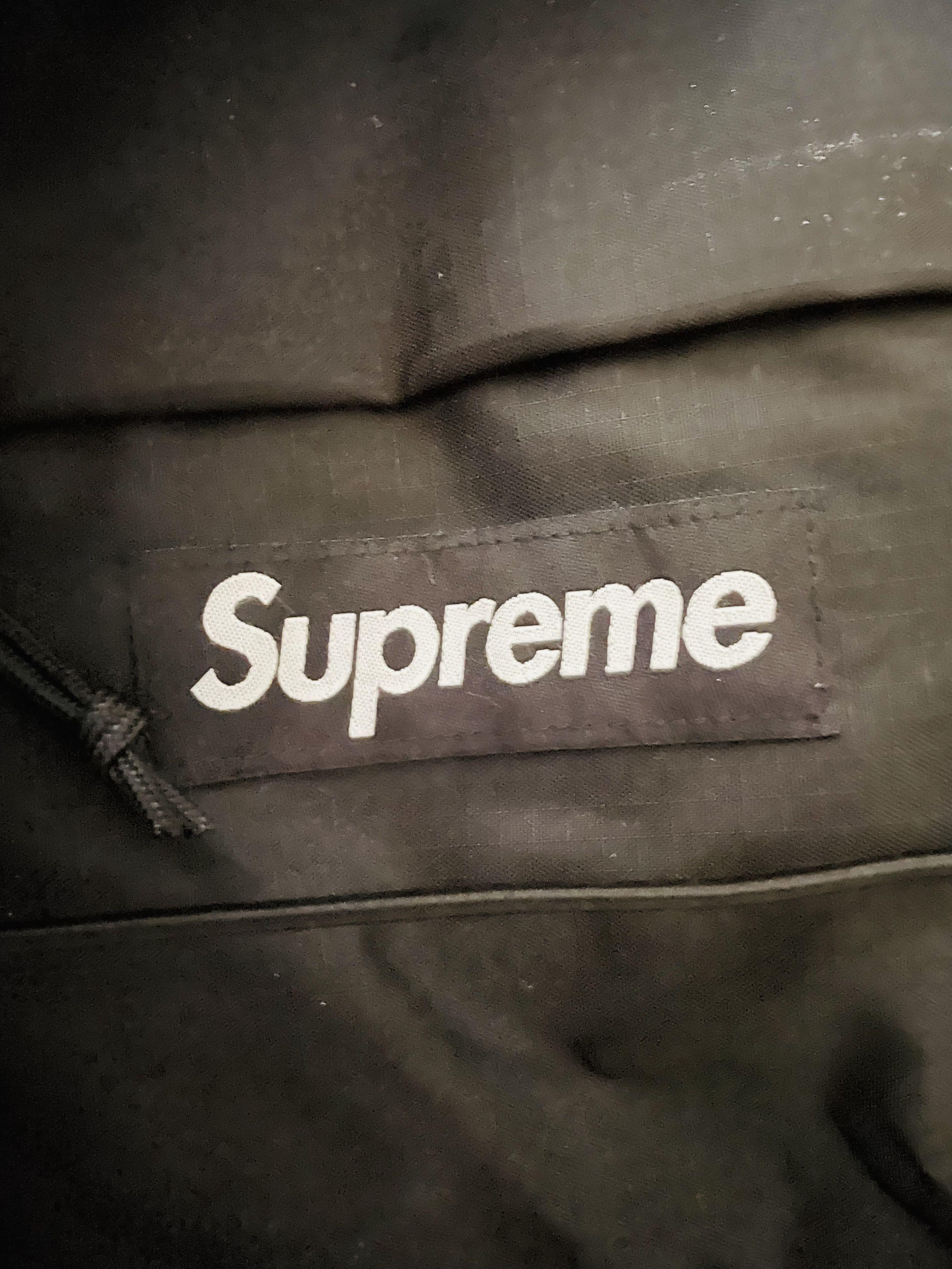 Supreme 210 Denier Cordura Backpack Black SS16