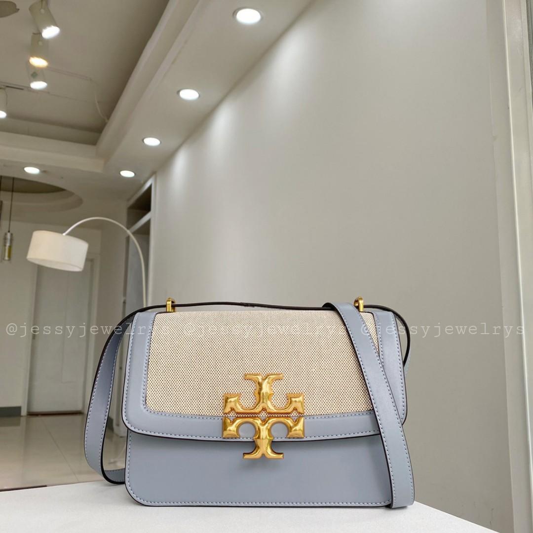 Tory Burch Eleanor Bag in powder blue, Luxury, Bags & Wallets on Carousell