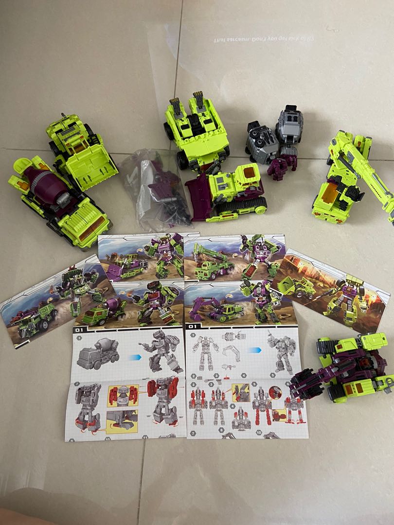 Transformers Destructicons Hobbies Toys Toys Games on Carousell