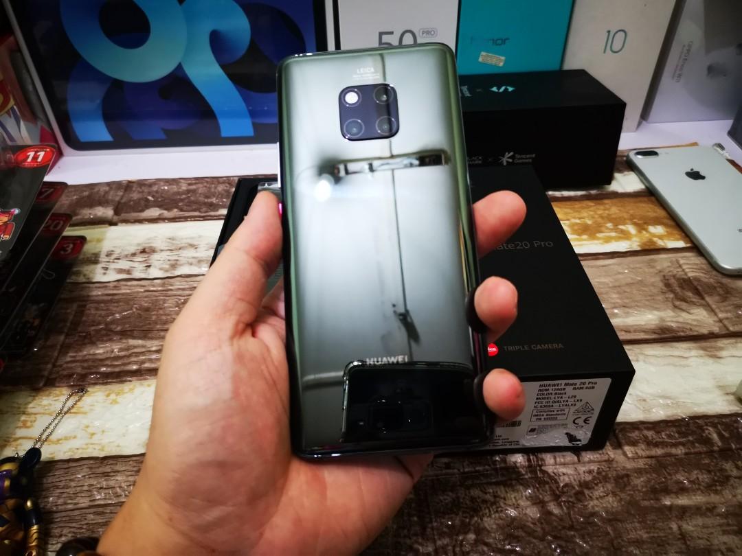 Used Huawei Mate 20pro Black 6 128gb Malaysia Got Burn Screen Issue Mobile Phones Tablets Android Phones Others On Carousell