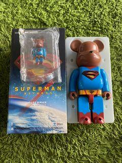 (Very Rare) 400%/100% Bearbrick Superman