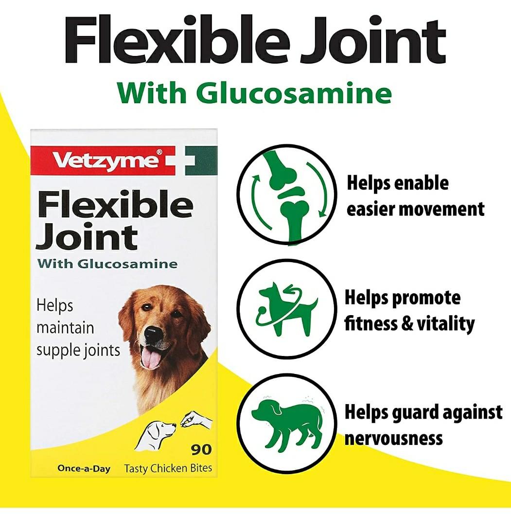 Vetzyme flexible joint 2025 with glucosamine