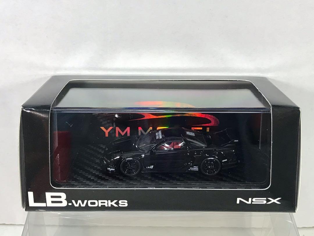 1⁄64 YM MODEL 1／64 NSX LB.WOAKS YM-Model LB-Works Honda NSX (