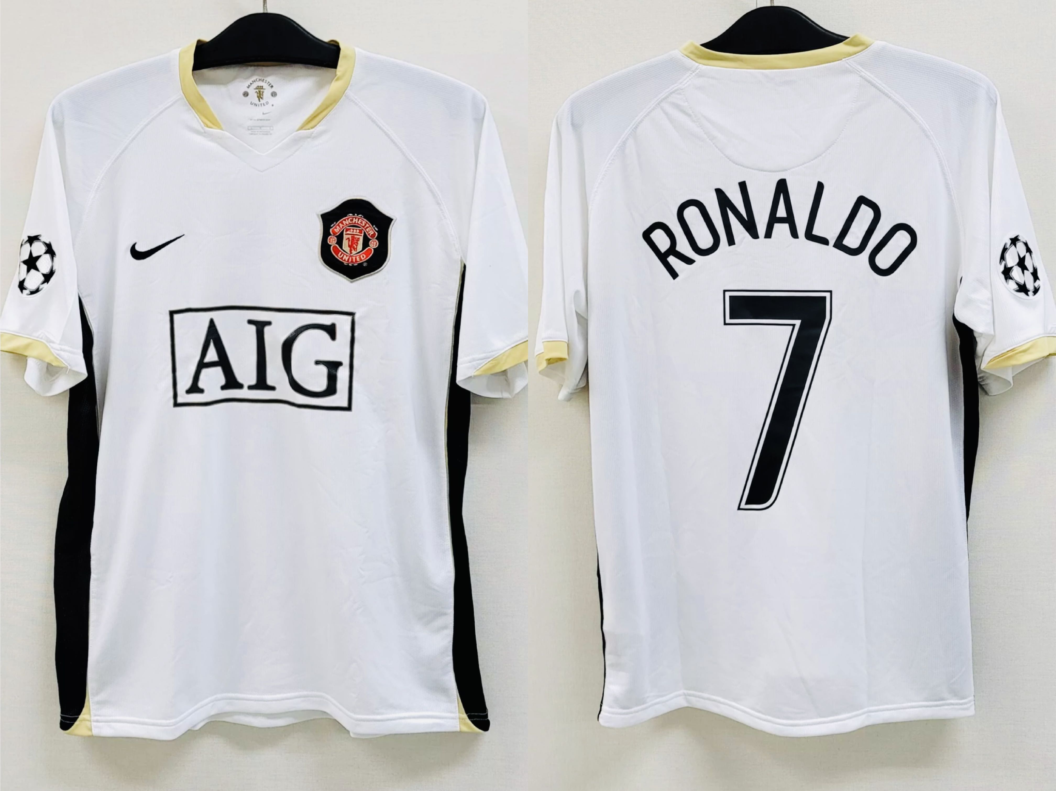 Manchester United Ucl Away Kit Ronaldo 