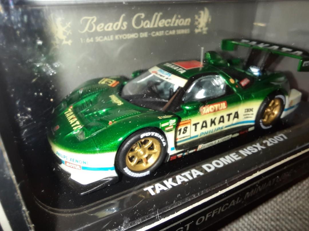 1/64 Honda Takata Dome NSX 2007 (Kyosho Beads Collection Super GT 