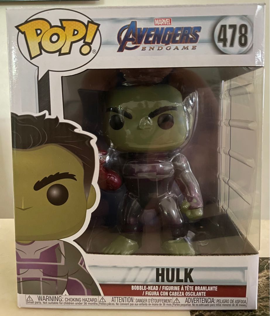 6 inch hulk funko pop sales